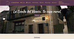 Desktop Screenshot of lasendadelviento.com