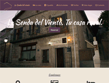 Tablet Screenshot of lasendadelviento.com